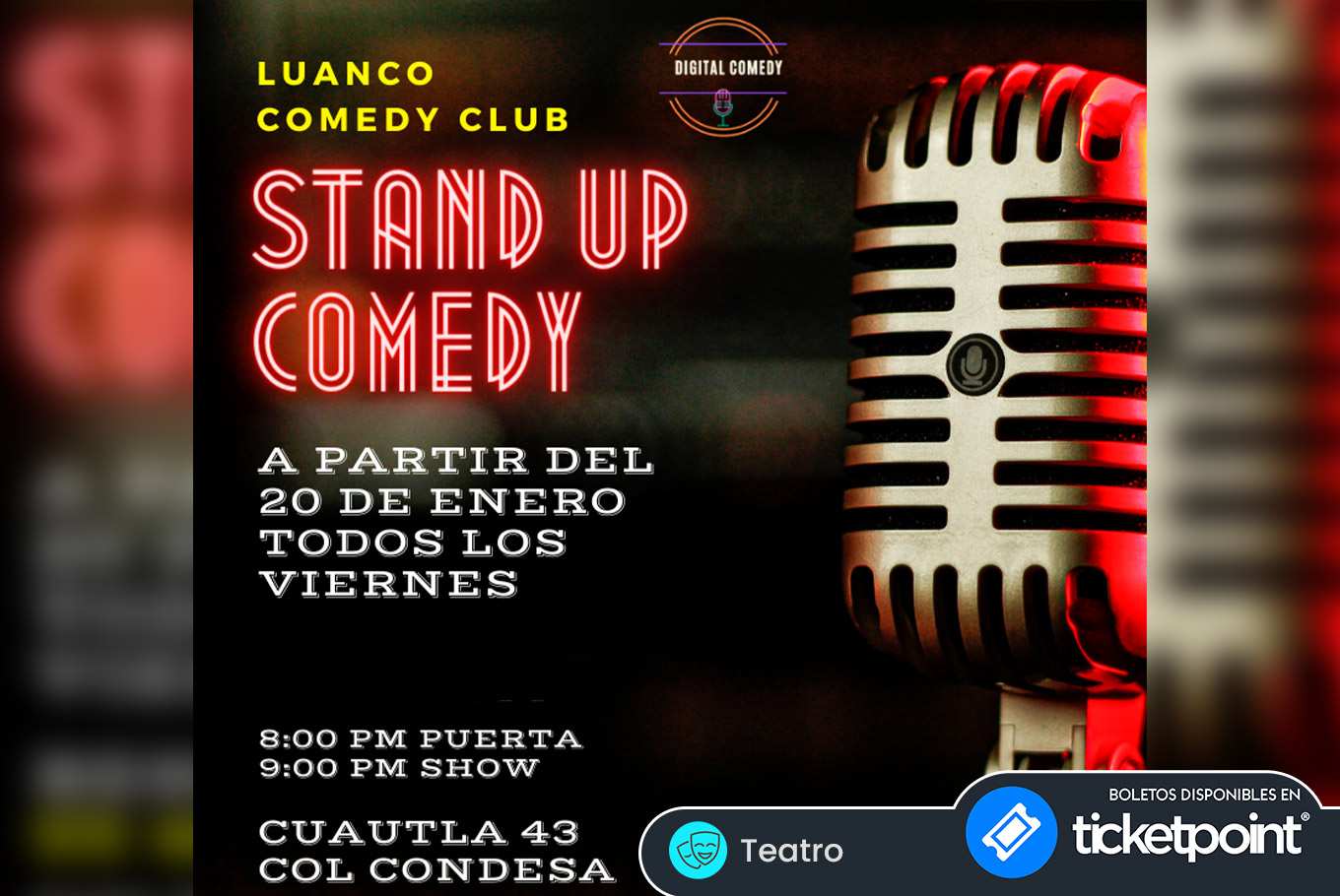 Stand Up Comedy Ticketpoint 