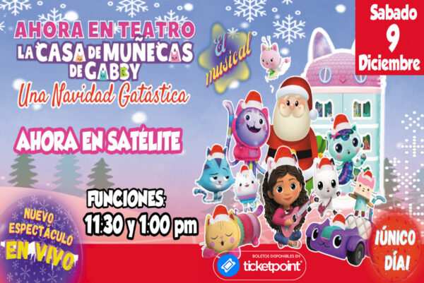 La Casa de Muñecas de Gabby versión navideña llega a Puebla, hay promoción  en boletos - El Sol de Puebla