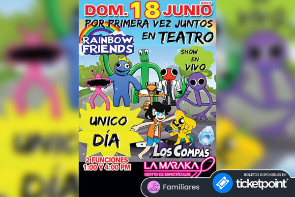 ROBLOX RAINBOW FRIENDS, Teatro de la Ciudad, Queretaro, 3 September