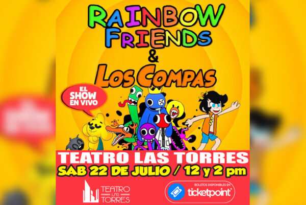 Rainbow Friends & Roblox Tijuana 2023 - Tijuana Eventos, Teatro